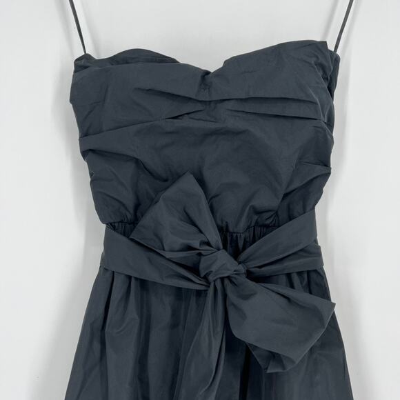 Alexa Chung Dress 6 Black Strapless Homecoming - Picture 4 of 9